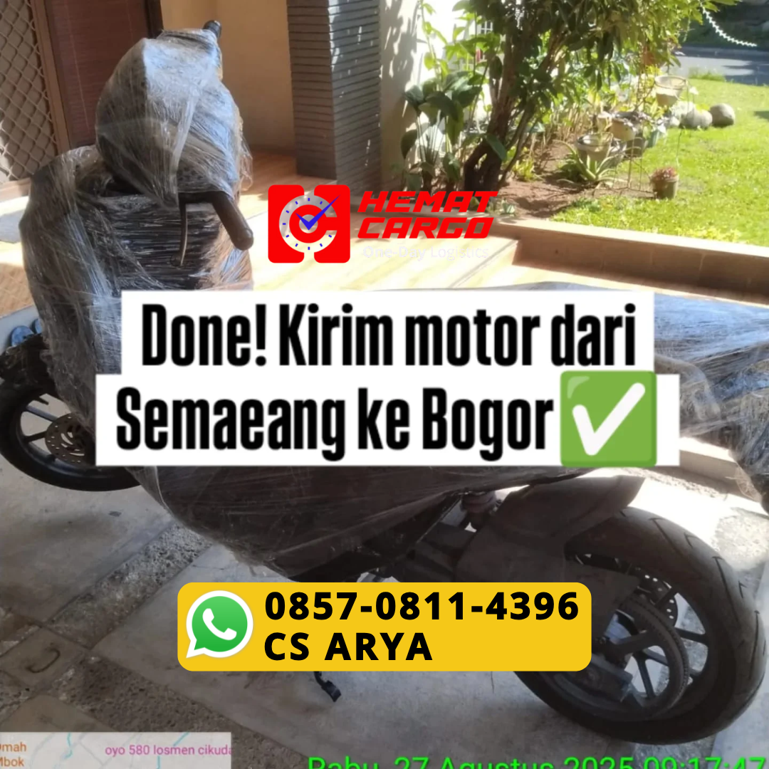 Jasa Kirim Motor Hemat di Sidoarjo – Pengiriman motor cepat, aman, dan terpercaya bersama Hemat Kargo